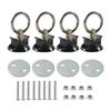 L Track Tie Down Kitfor Truck Beds or Trailers To Tie Down Motorcycle Tie Down System Round Tie Down Anchors Point Kit