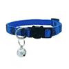 Adjustable Plaid Pet Collar Safety Release Buckle for Kittens