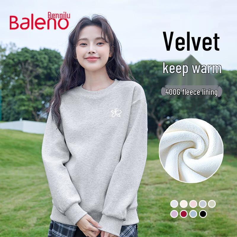 

Baleno Women s Winter Fleece Crew Neck Sweatshirt XL