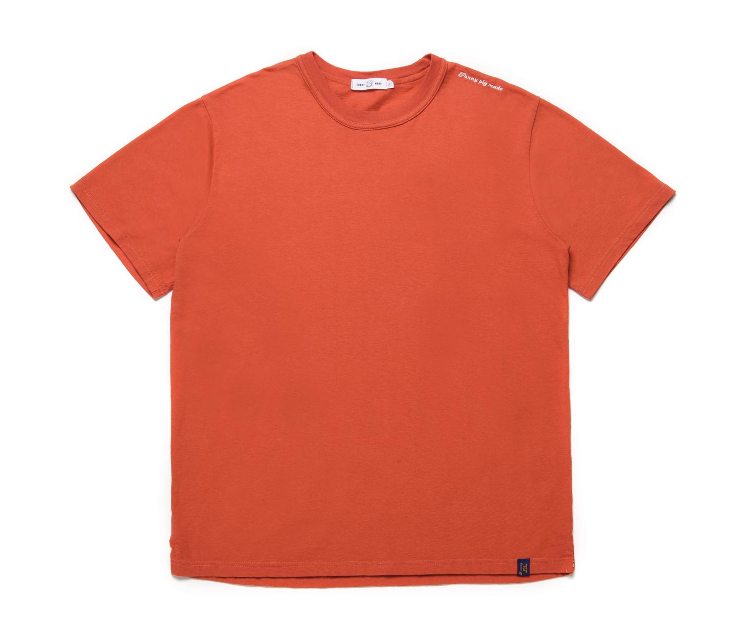Funny Pig Made Pug Alti Round (Orange) Orange/L