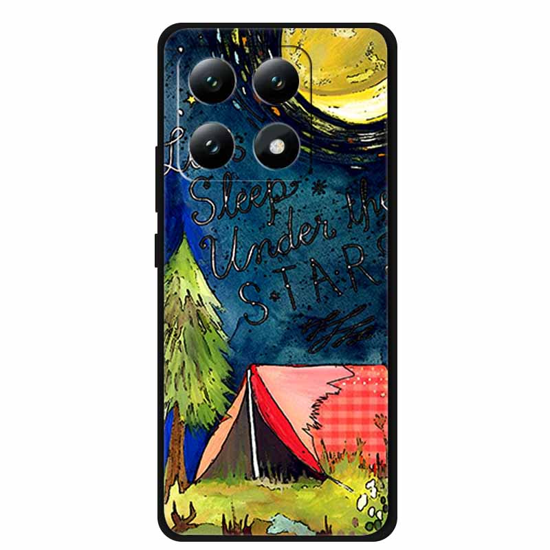 3D Flowers Case For Xiaomi 17 pro max Coque Relief Embossed Blossoms Funda Silicone Soft Back Phone Cover For Xiaomi17 TPU Para