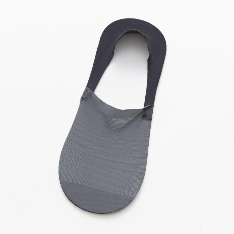 Ponožky No Show pro muže a ženy Neviditelné Ponožky z Ledového Hedvábí Prodyšné Tenké Nízké Ponožky Protiskluzové Ponožky ke Balerínám Lodním Botám Teniskám