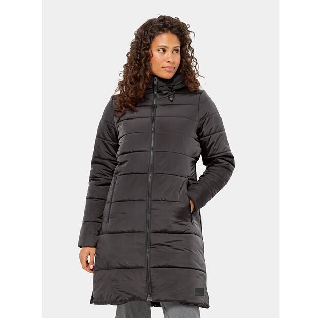 

Пуховик Jack Wolfskin Eisbach Coat 1206981 черный Regular Fit S