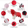 Pet Dog Waterproof Coat Puppy Hooded Jacket for Rainy Day Outdoor Dog Raincoat Reflective Clothes for Small Medium Large Dogs