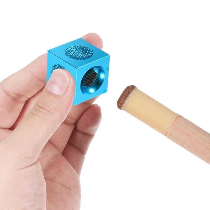 Ferramenta Essencial para Restauração de Ponta de Taco de Bilhar Ferramenta de Polimento de Taco de Bilhar Sinuca para Jogador Casual e Competitivo