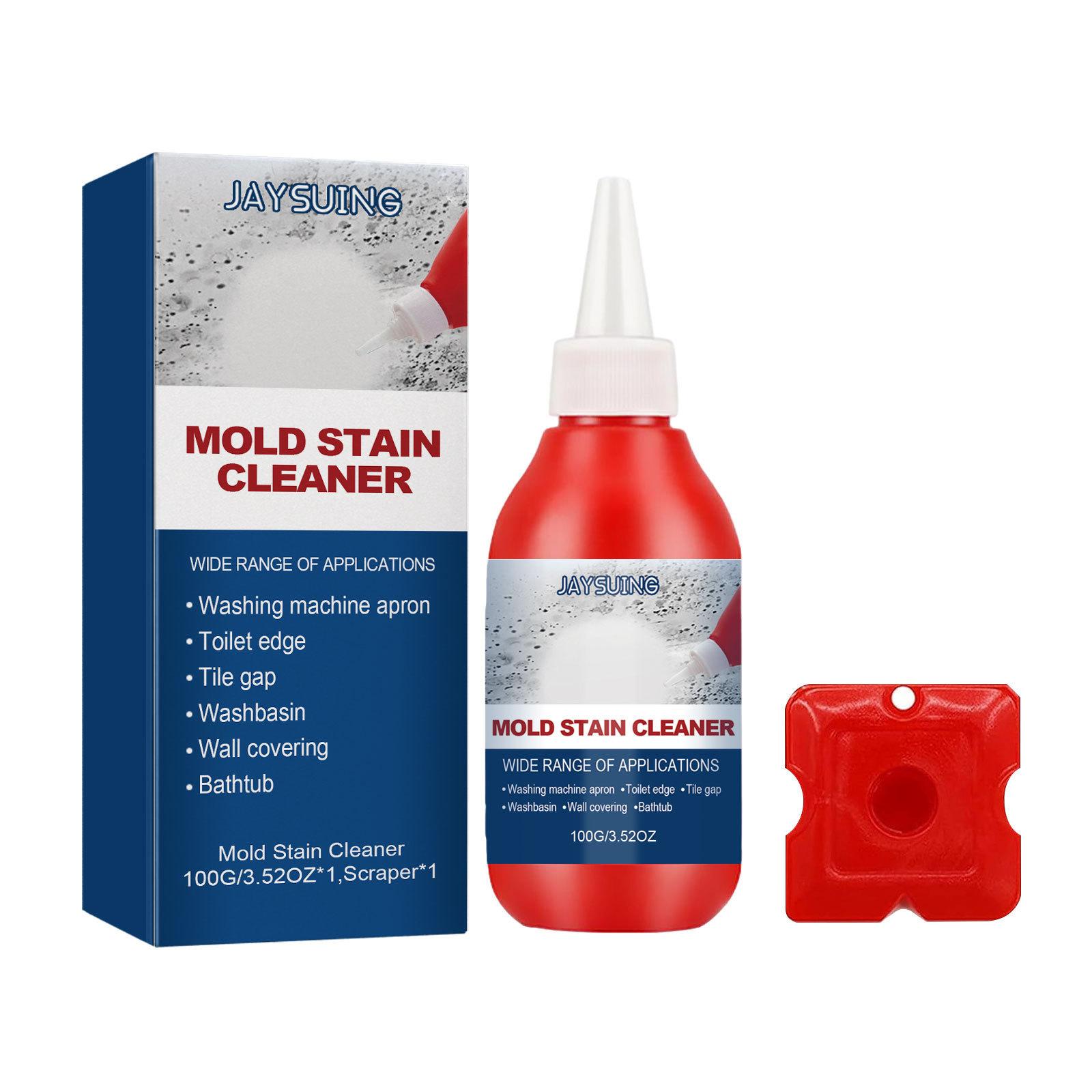 Jaysuing Mold Removal Gel, Multi-Purpose Wall Mold Remover/Cleaning/Stain Removal/Wall Renovation Agent for Household Kitchens and Bathrooms.