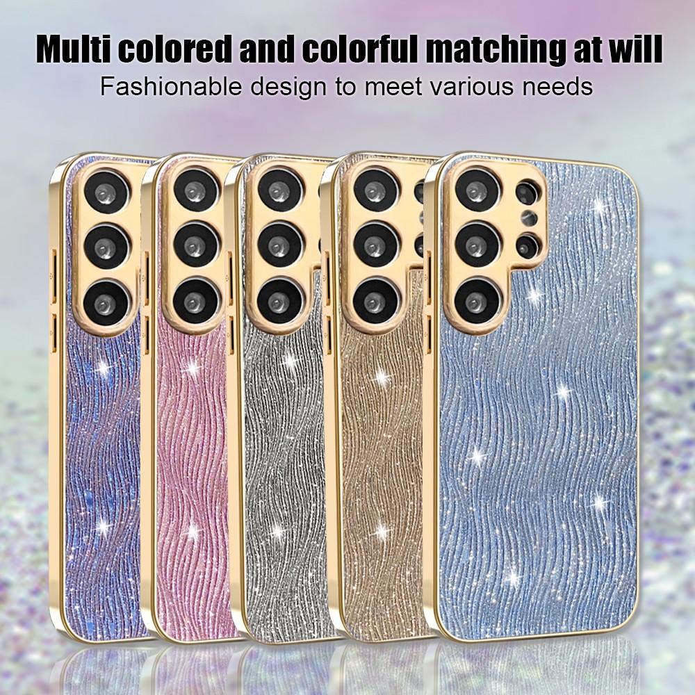Electroplate TPU Phone Case For Samsung Galaxy S25 Egde S25 S24 S23 Ultra Plus S23 FE S24 FE 5G Cover Camera Shockproof Cases