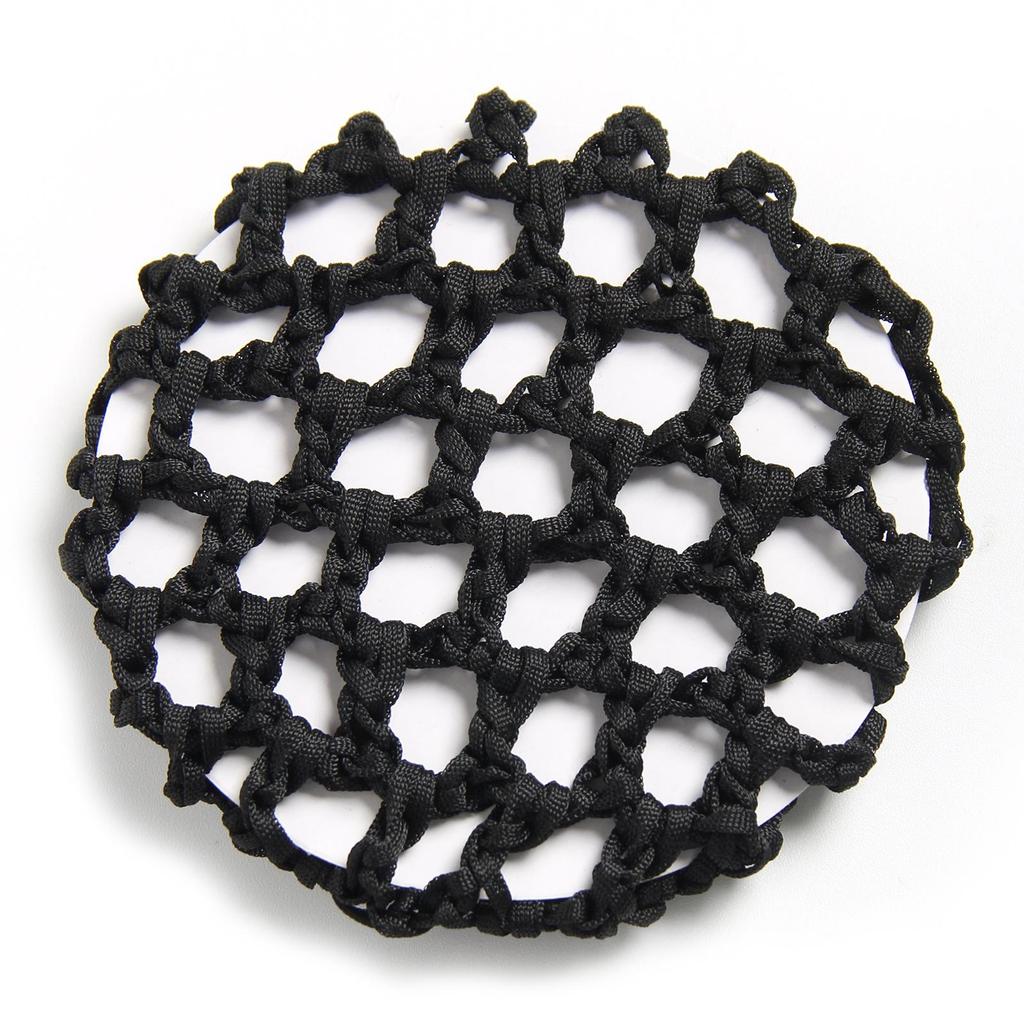 Professionelles geflochtenes Haarnetz für Krankenschwestern, Stewardessen und Tänzer – diamantenfreier Dutt-Kopfschmuck