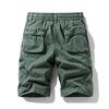 Men's Stretch Pants With Multiple Pockets, Fashionable Workwear Shorts