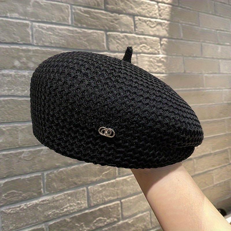 

1 шт. Полиэстер Повседневные Выходы Берет Фотография Дышащий Путешествия Удобный Модный Легкий Трикотаж Элегантность