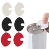 6 Pezzi Apriscatole Colorato Sigillante Facile Anti Polvere Apriscatole in Plastica Tappo Protettivo per Lattine di Bevande Soda Birra Cola Accessori da Cucina