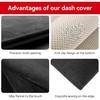 Dash Cover For Toyota Camry 2011 2010 2009 2008 2007 Accessories Flannel Dashboard Cover Dash Mat Center Console Cover Sunshield Protector Pad