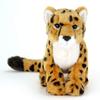 Carolata Cheetah Plush Toy (Baby/Real Animal Family/Soft Touch) Realistic Animal Toy Doll Gift Present Birthday (Twice Tested) / Christmas Present