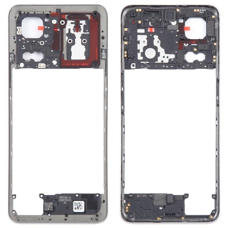 For Realme GT Neo 5 Middle Frame Bezel Plate серебряный
