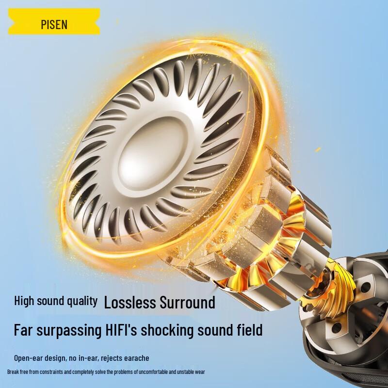 Pisen O1 Open-Ear Over-Ear Sport Bluetooth Earbuds