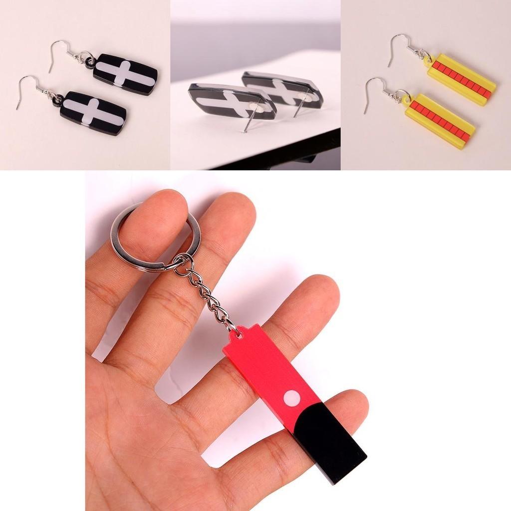 Tokyo Revengers Takashi Mitsuya Cosplay Earrings With Geometric Style For Cosplay Fans