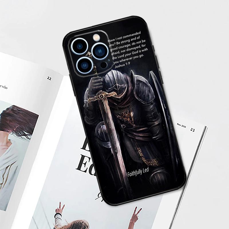 

Christian Templar Knights Case For iPhone 17 Pro Max 14 11 15 16 Pro Max 13 12 mini 16 Plus 16e 17 Air Phone Cover iPhone 13