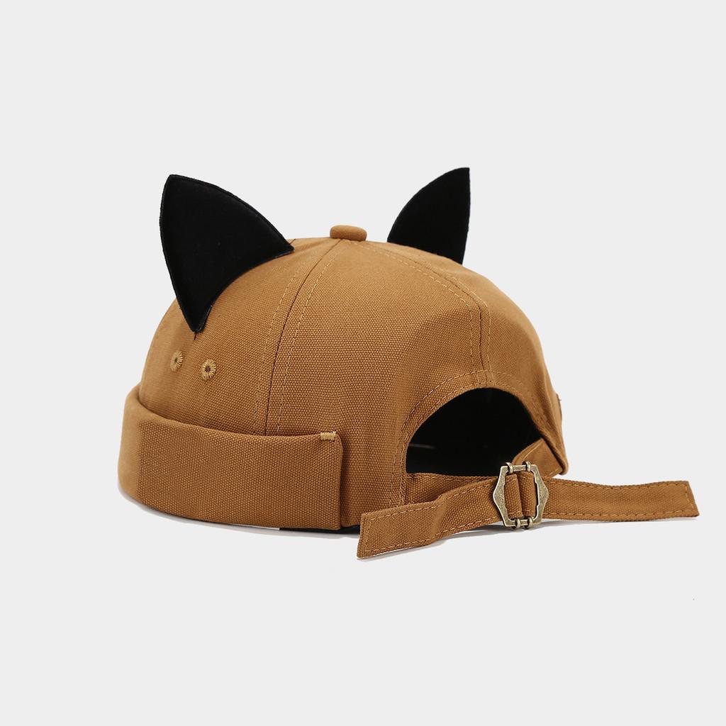 Cat Ears Baseball Cap With Adjustable Strap For Summer Casual Wear