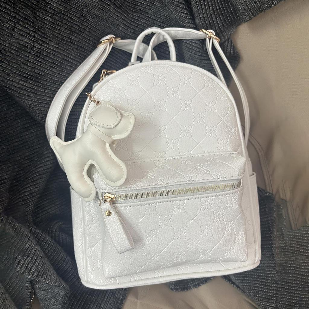 2025 Autumn/Winter Women's Fashion PU Embossed Trendy Backpack