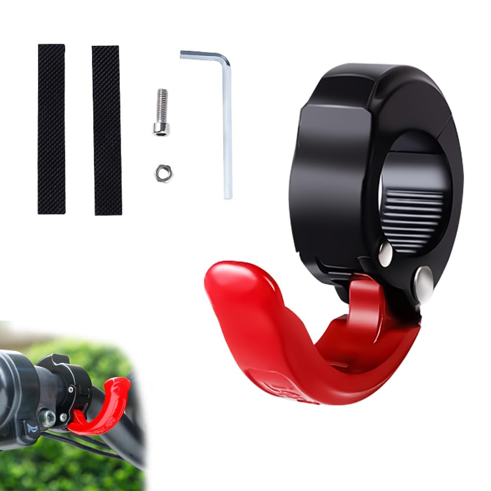 KASELIN Bicycle Hook, T6 Aluminum Alloy, Fits Handlebars 0.8 - 0.9 inches (20 -