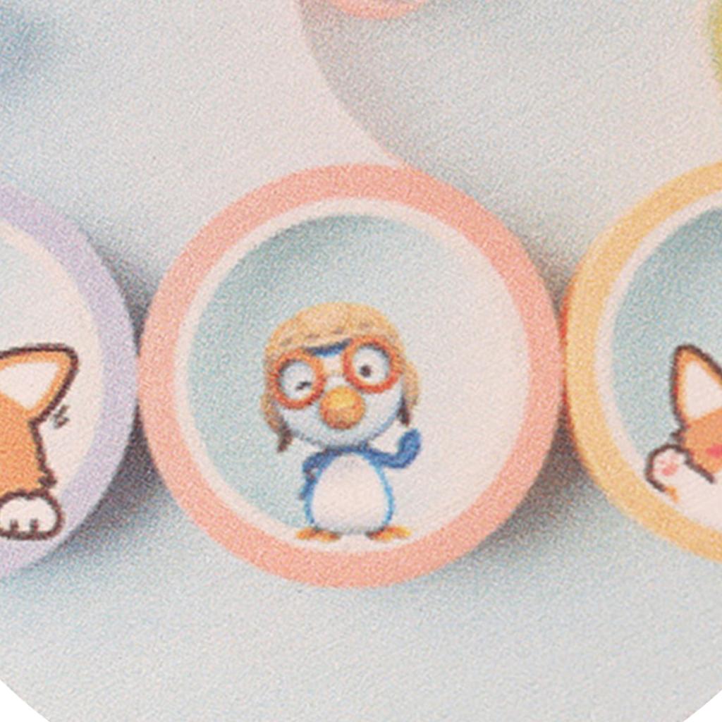 Round Cartoon Diatom Mud Coaster Water Absorbent Coaster Cutlery Insulation Anti Scalding Pad