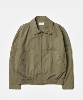 Andagain Neck Guard Field Blouson (Khaki
