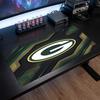 Tappetino per mouse con motivo Green Bay Packers Anti?Tappetino Antiscivolo in Gomma per Scrivania per Gaming Lavoro Decorazione Desktop