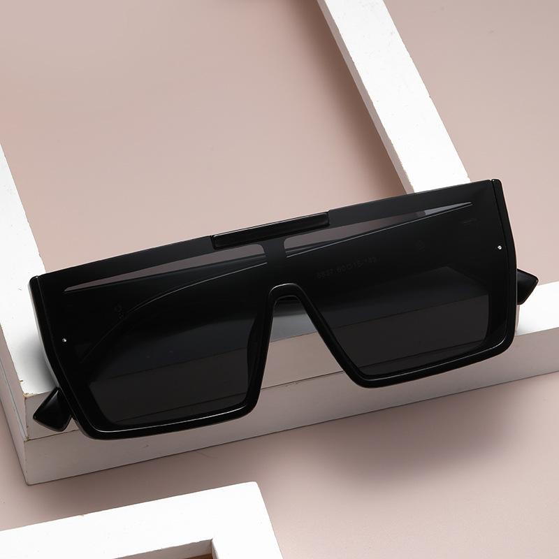 Box Sunglasses Women'S Trend One-Piece Sunglasses Men'S Sunglasses