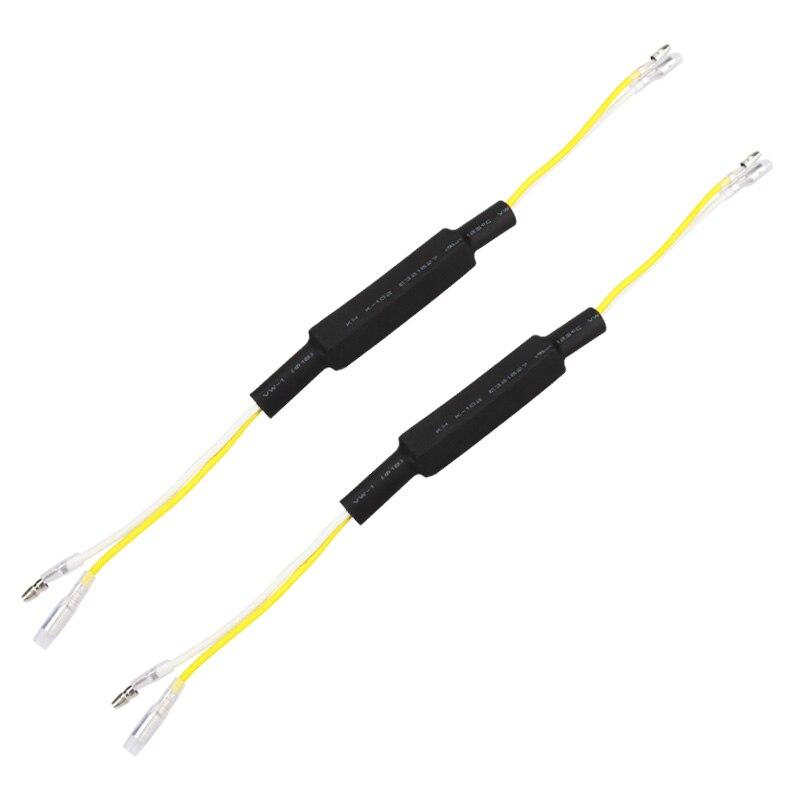 

2 шт. 30 Вт мотоцикл декодер поворотники фары Canbus 12 В индикатор нагрузки резистор декодер нагрузки декодирующий резистор запчасти для ремонта