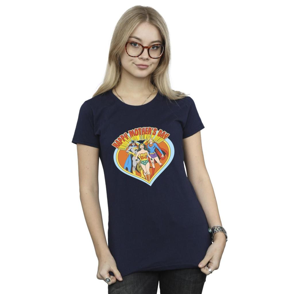 DC Comics Womens/Ladies Wonder Woman Mother´s Day Cotton T-Shirt