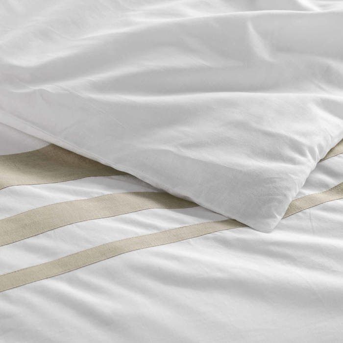 Housse couette + 2 taies 220 x 240 cm Margaux