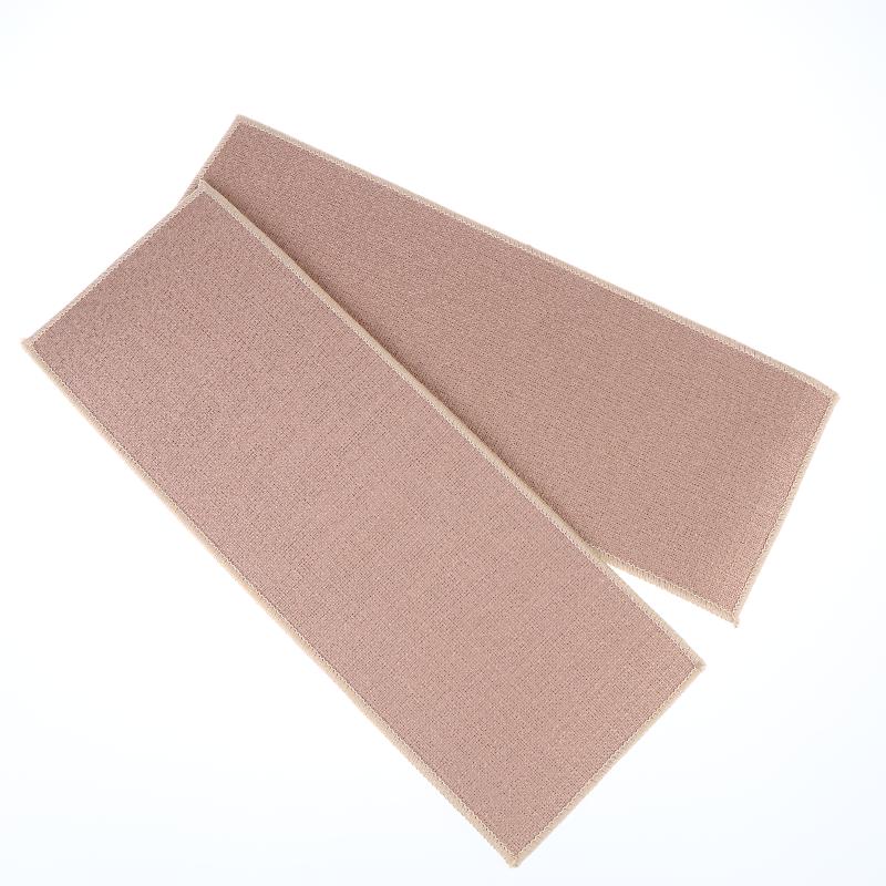 Durable Imitation Linen Stair Treads Non-Slip Water Absorption Floor Mat Noiseproof Washable Home Steps Protective Mat Pets Safe