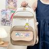 Style Cute College Cartoon Printed Student Backpack  For Use Daily