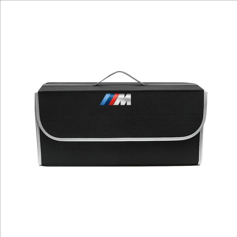 CTCE1 Car Trunk Organizer Box Large Capacity Folding Storage Bag For BMW E91 X5 E70 F11 E30 F31 X3 F25 E61 E83 X1 E53 E87 F40 /Sticker