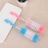 7pcs Home Spout Cup 360-degree Bottle Brush Baby Nipple Rotating Clean Sponge