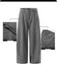 Yongfang Unisex Wide-Leg Casual Suit Pants