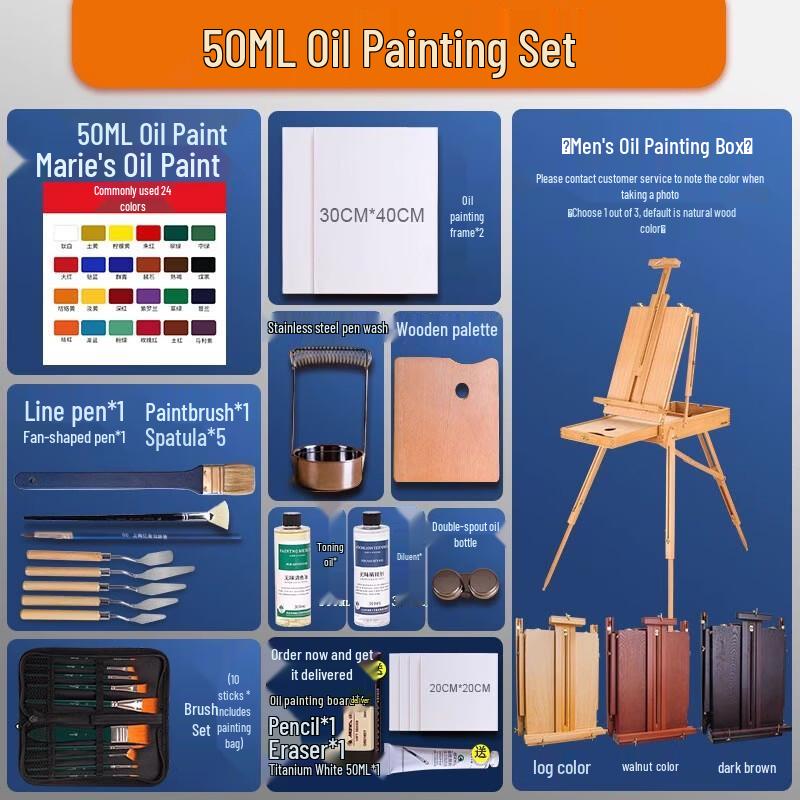 Handun HX-3 Oil Painting & Sketch Board Set