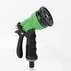 8-Function Car Wash & Garden Spray Nozzle with Brush