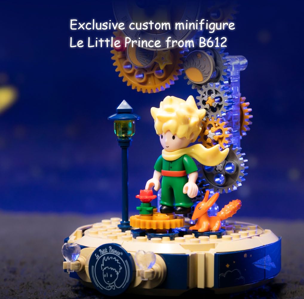 PANTASY The Little Prince Time Travel Building Set for Adults and Teens, DIY Assembly Model, Collectible, Decorative Gift