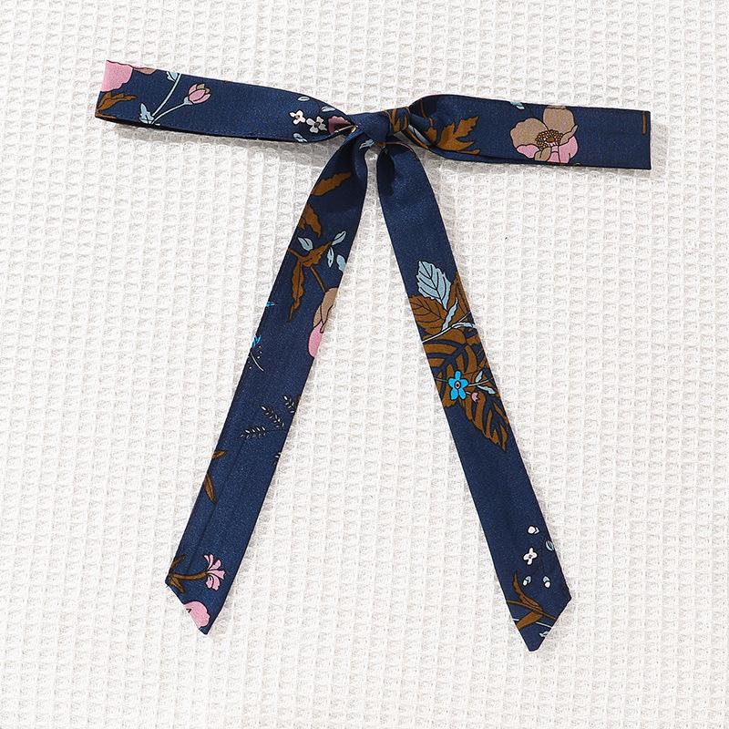 Girls' Dress Children's Clothing Summer Suspender Retro Printed Temperament Pleated Dress