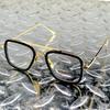 Oversized Double Bridge Popularity Spectacles Eyeglasses Optical Frame