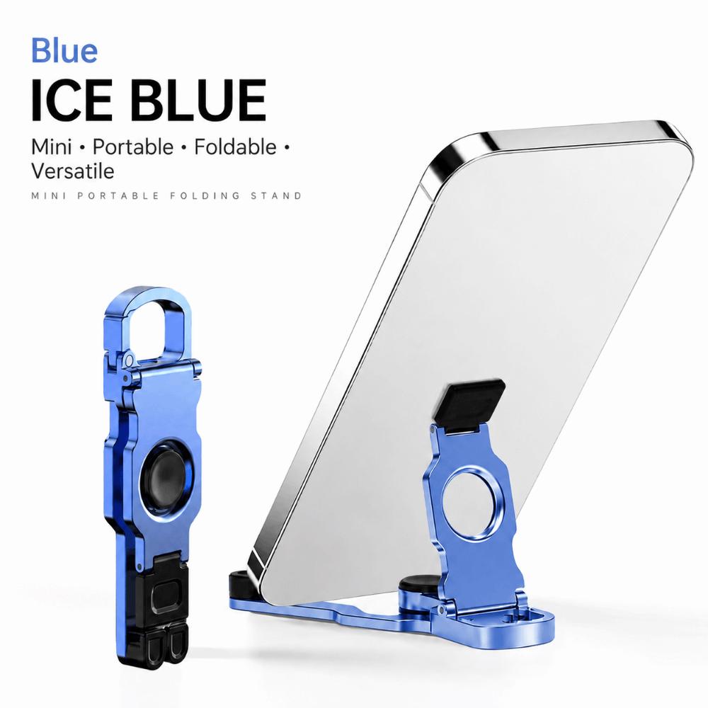 Anti-Slip Fidget Spinner Phone Stand Zinc Alloy Desktop Phone Holder New Keychain Stand Phone