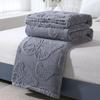 Minimalist Butterfly Jacquard Faux Long Plush Lamb Wool Blanket Soft And Warm Can Be Used As Bedspread Or Shawl Leisure Blanket
