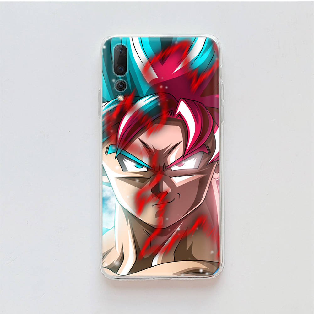 Transparent Case for Samsung A04 A14 A23 M33 M53 Realme 10 9 C35 C55 VIVO X80 Infinix Hot 30 Note 11 Tecno Spark 8P Pro W-86 Dragon Ball Super