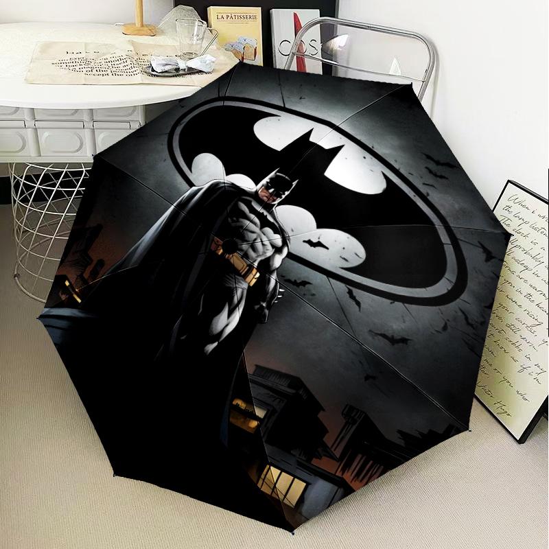 Red Cape Hero Umbrella Folding umbrella, automatic umbrella 8-Frame for Travel, camping Use Gift for Halloween Christmas