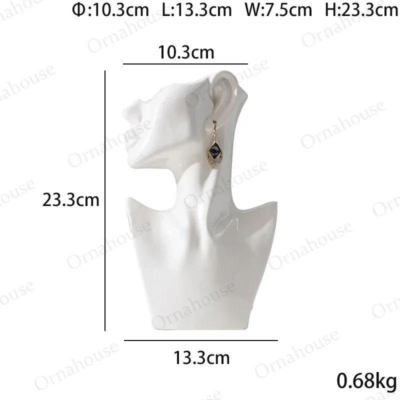 

Современная керамическая ваза, абстрактная боковая сторона, голова вазы, высушенная, украшение для гостиной, офиса, домашний декор, цветы, украшение стола