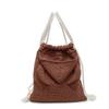 Retro Drawstring Closure Nyl Cloth Backpacks Rucksack Women's Crossbody Small Bag 2026 Spring and Summer High-end Shoulder Bag