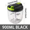 Tritacarne Multicarne Tritaglio Aglio Affettatore Cipolle Rotante Accessori da Cucina per Spremiaglio Schiacciaglio Tritatutto Verdure