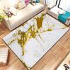 1pc Luxury Golden Marble Bath Mat Absorbent Anti Slip Soft Carpet for Bathroom Kitchen Home Decor Floor Mat