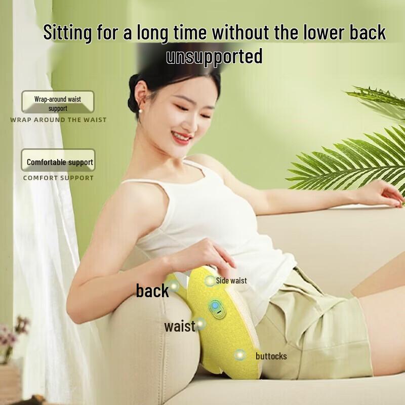 Hezheng Multi-functional Heated Kneading Massager Pillow